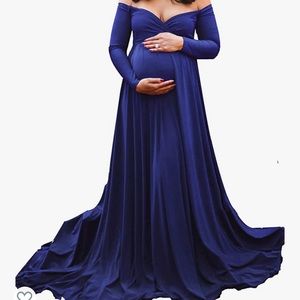 Maternity Dress for Baby Shower Photo Props Dress